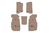 Jeep Wrangler 2018– Carsuit kumimatot (Rubicon Unlimited/5-ovinen, beige) kuva 1