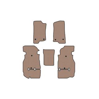 Carsuit kumimatot (Rubicon Unlimited/5-ovinen, beige) Jeep Wrangler 2018– kuva 1