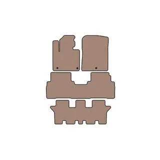 Kumimatot Carsuit (3 riviä, 7-paikkainen, beige) kuva 1