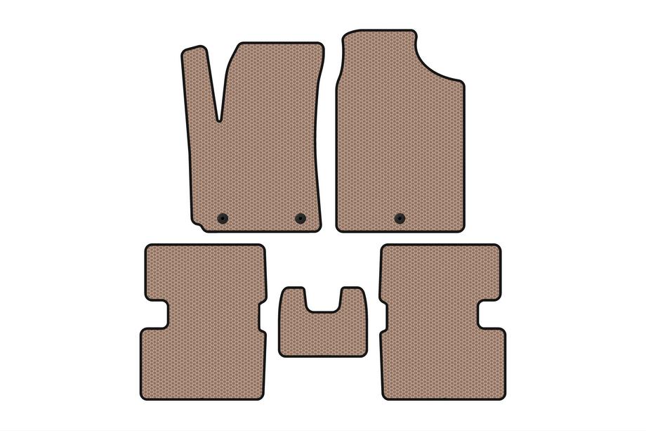 Kia Picanto 2016– Kumimatot Carsuit (HB, beige) Image