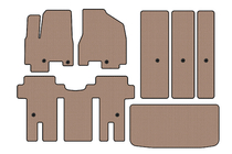 Kia Carnival 2014–2020 Kumimattosarja Carsuit (täysi sisustasarja, beige) kuva 1