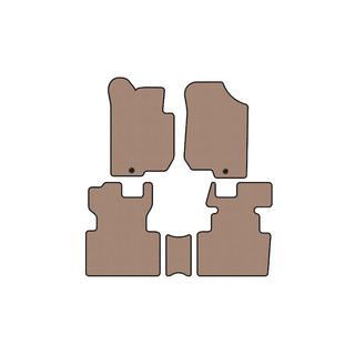 Kumimatot Carsuit (2006-2012, 2 riviä, 7-paikkainen, beige) kuva 1