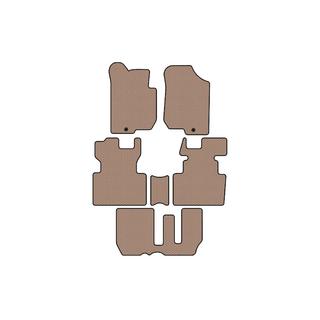 Kumimatot Carsuit (2006-2012, 3 riviä, 7-paikkainen, beiget) kuva 1