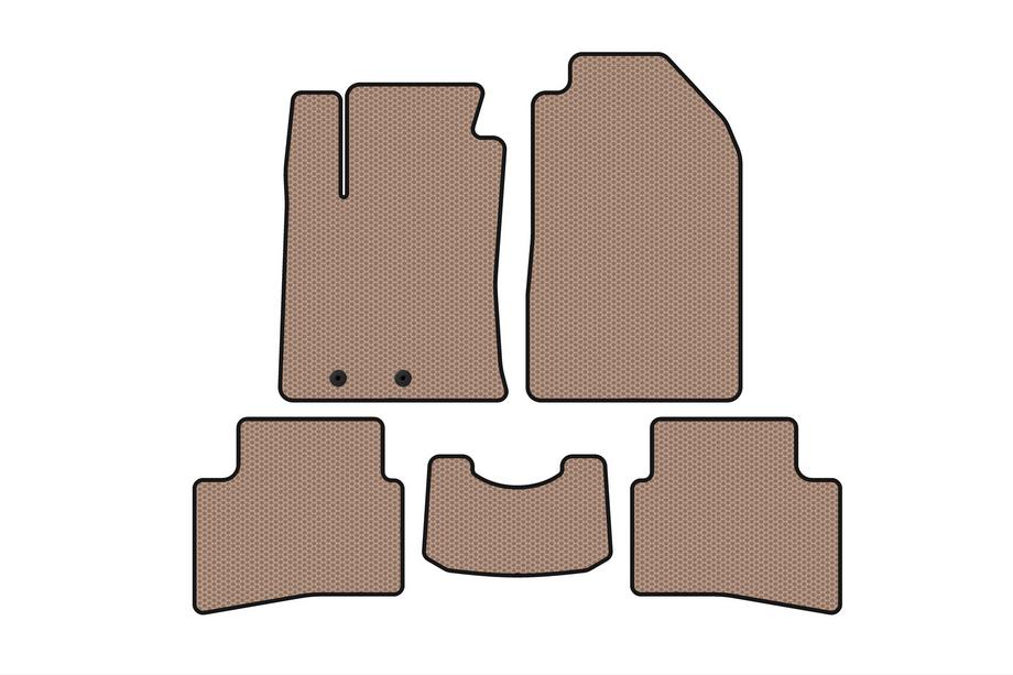 Kia Stonic 2017– Kumimatot Carsuit (2017-2019, beige) Image