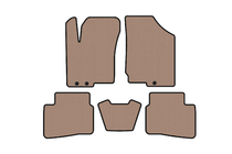 Kia Forte 2008–2024 Kumiset sisätilamatot Carsuit (2008-2012, beige) kuva 1