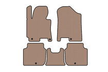 Kia Forte 2008–2024 Kumimatot matkustamoon Carsuit (2012-2016, beige) kuva 1