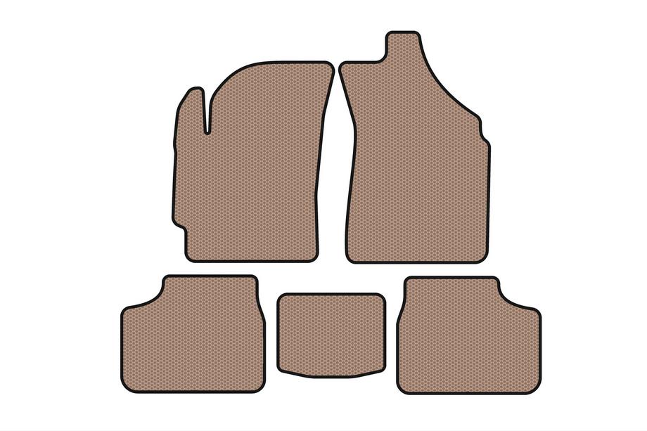Daewoo Matiz 2009–2015 Kumimatot Carsuit (Beige) Image