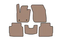 Lincoln MKZ 2012–2020 Kumiset sisätilamatot Carsuit (2016-2020, SD, beige) kuva 1