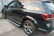 Fiat Freemont 2011–2016 Fullmond sivuportaat (2 kpl, alumiini) kuva 7