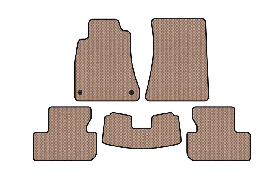 Lexus IS 2005–2013 Kumimatot Carsuit (SD, 2WD, beige) Kuva 1