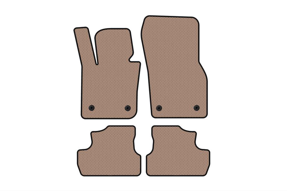 Mini Cooper F55/56/57 2014–2023 Kumimatot Carsuit (S F56, beige) Kuva 1
