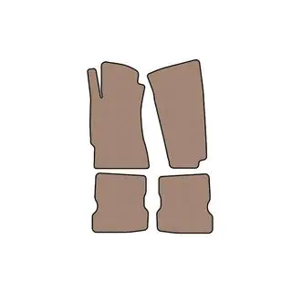 Kumimatot Carsuit (Beige) kuva 1