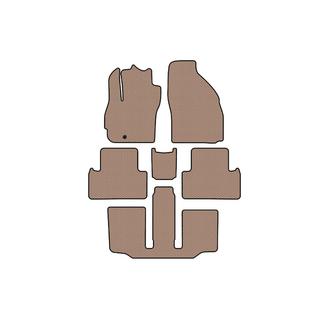 Kumimatot Carsuit (3 riviä, 7-paikkainen, beige) kuva 1
