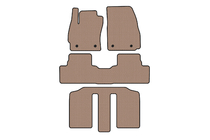 Mazda 5 2010–2018 Carsuit kumimatot matkustamoon (3 riviä, beige) kuva 1