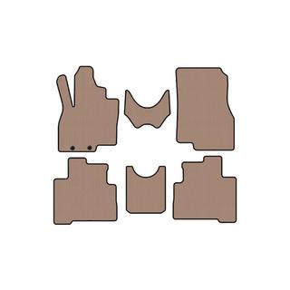 Kumimatot Carsuit (2 riviä, beige) Mitsubishi Grandis 2003–2011 kuva 1