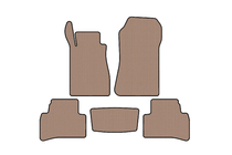 Mercedes CLK W208 1997–2002 Kumimatot Carsuit (Coupe, beige) kuva 1