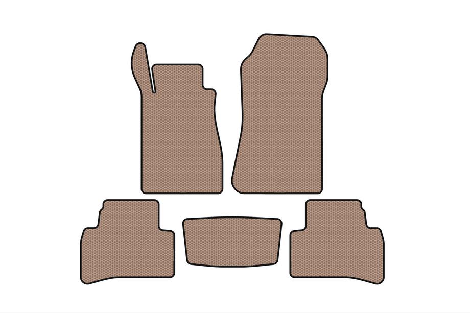 Mercedes CLK W208 1997–2002 Kumimatot Carsuit (Coupe, beige) Image