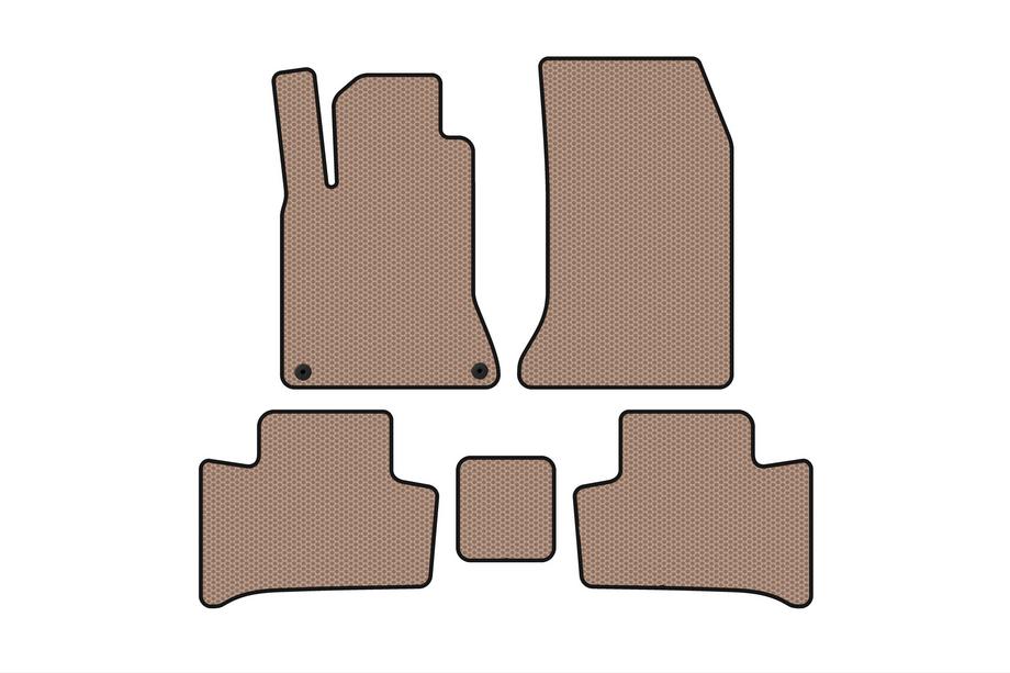 Mercedes B-sarja W246 2011–2018 Kumimattosarja Carsuit (2015-2018, Beige) Kuva 1