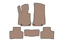Mercedes EQC 2019–2023 Kumimatot Carsuit (Beige) kuva 1