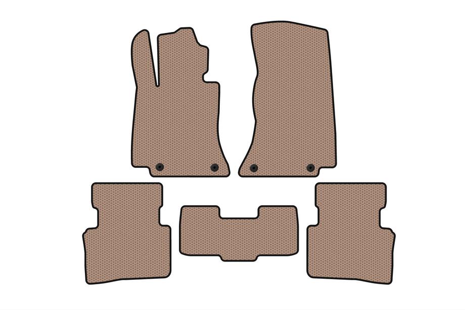 Mercedes C-sarja W206 2022– Kumimatot Carsuit (SD, beige) Image