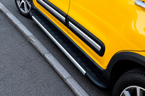 Fiat 500/500L 2013–2022 Duru sivuportaat (2 kpl, alumiini) kuva 1