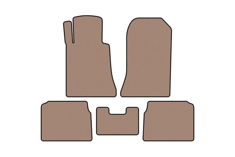 Mercedes E-class W124 1984–1997 Kumimatot Carsuit (SD, beige) Kuva 1