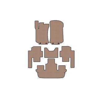 Carsuit kumimatot matkustamoon (3 riviä, beige) kuva 1