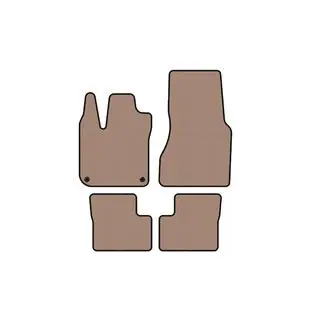 Kumimatot Carsuit (HB, 5-ovinen, beige)
