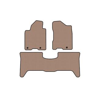 Carsuit kumimattosarja matkustamoon (2 riviä, 2003-2008, Beige) Nissan Armada 2003–2015 kuva 1