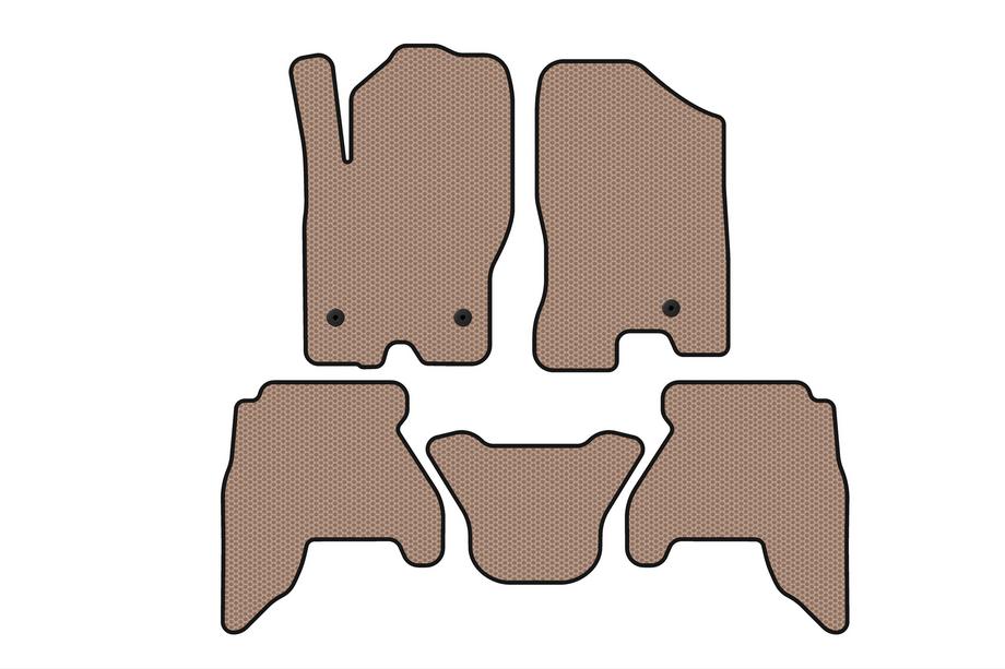 Nissan Pathfinder R51 2005–2014 Kumimatot Carsuit V1 (2 riviä, beige, 2010-2014) Image
