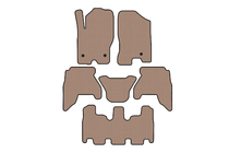 Nissan Pathfinder R51 2005–2014 Kumimatot Carsuit V1 (3 riviä, beige, 2010-2014) kuva 1