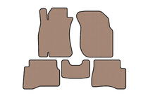 Nissan Almera N16 2000–2006 Kumimatot Carsuit (SD, beige) kuva 1