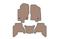 Nissan Pathfinder R51 2005–2014 Kumimatot Carsuit V2 (2 riviä, Beige, 2010-2014) kuva 1