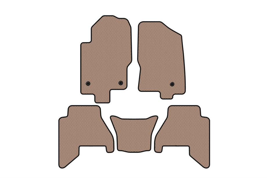 Nissan Pathfinder R51 2005–2014 Kumimatot Carsuit V2 (2 riviä, Beige, 2010-2014) Image