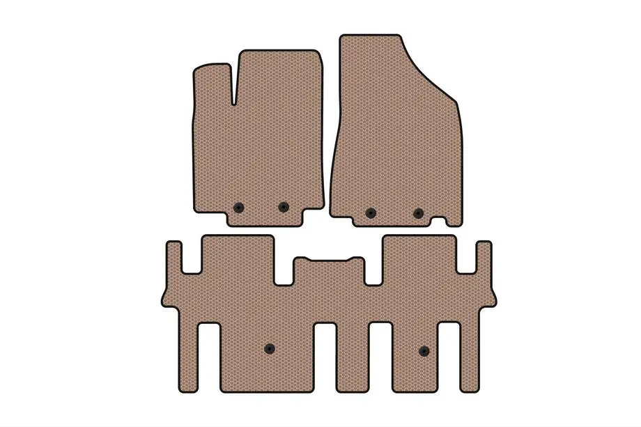 Nissan Pathfinder R52 2012–2021 Kumimatot Carsuit (2 riviä, beige) Image