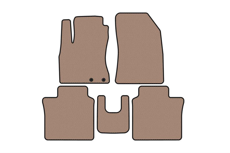 Nissan Note 2012–2020 Kumimatot Carsuit (HB, beige) Image