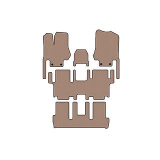 Kumimatot Carsuit (3 riviä, 7-paikkainen, beige) kuva 1