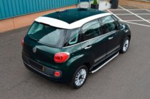 Fiat 500/500L 2013–2022 Sivuporraslaudat Fullmond (2 kpl, alumiini) kuva 5