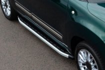 Fiat 500/500L 2013–2022 Sivuporraslaudat Fullmond (2 kpl, alumiini) kuva 2