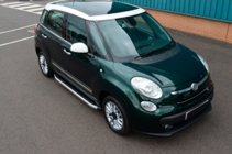 Fiat 500/500L 2013–2022 Sivuporraslaudat Fullmond (2 kpl, alumiini) kuva 3