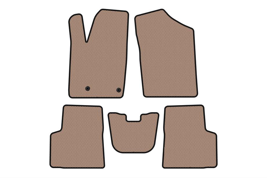 Peugeot Partner 1996–2008 Kumimatot Carsuit (Beige) Image