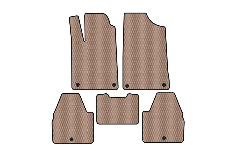 Peugeot 607 1999–2010 Kumimatot Carsuit (SD, beige) Image