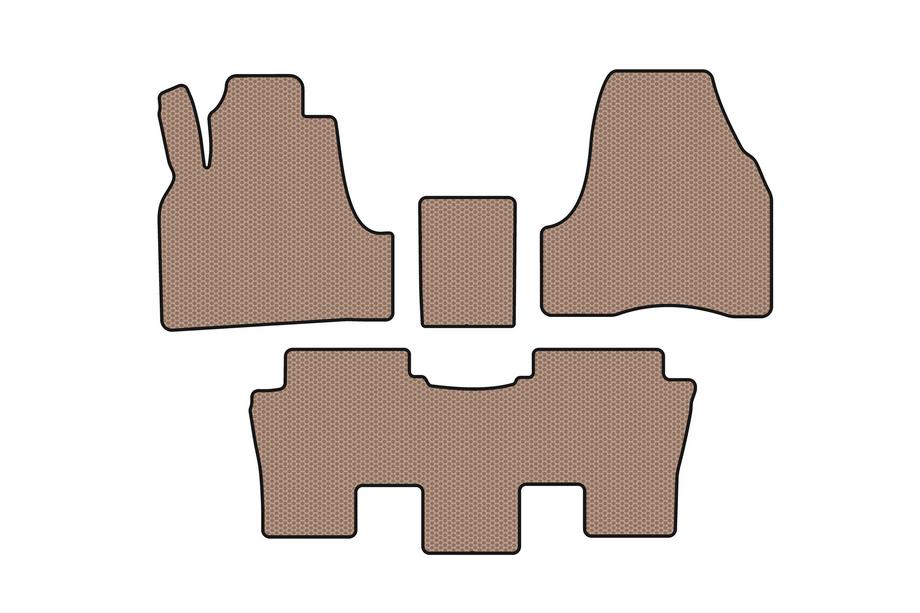 Peugeot 807 2002–2014 Kumimatot Carsuit (Beige) Image