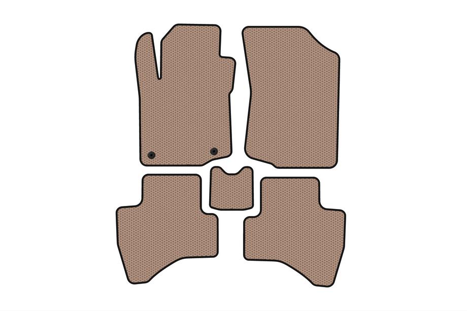 Peugeot 107 2005–2014 Kumimatot Carsuit (HB, beige) Image