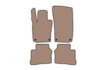Porsche Panamera 2009–2016 Kumimatot Carsuit (2009-2013, Coupe, 4-ovinen, beige) kuva 1