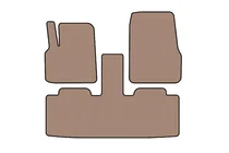 Renault Espace 2002–2014 Kumimatot Carsuit (2 riviä, 7-paikkainen, beige) kuva 1