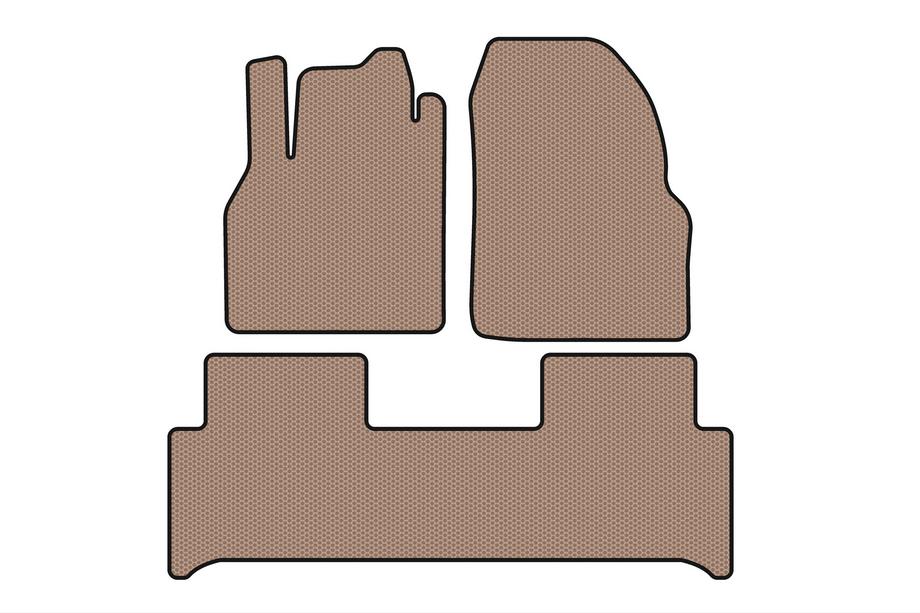 Renault Scenic/Grand 2003–2009 Kumimatot Carsuit (Beige) Image