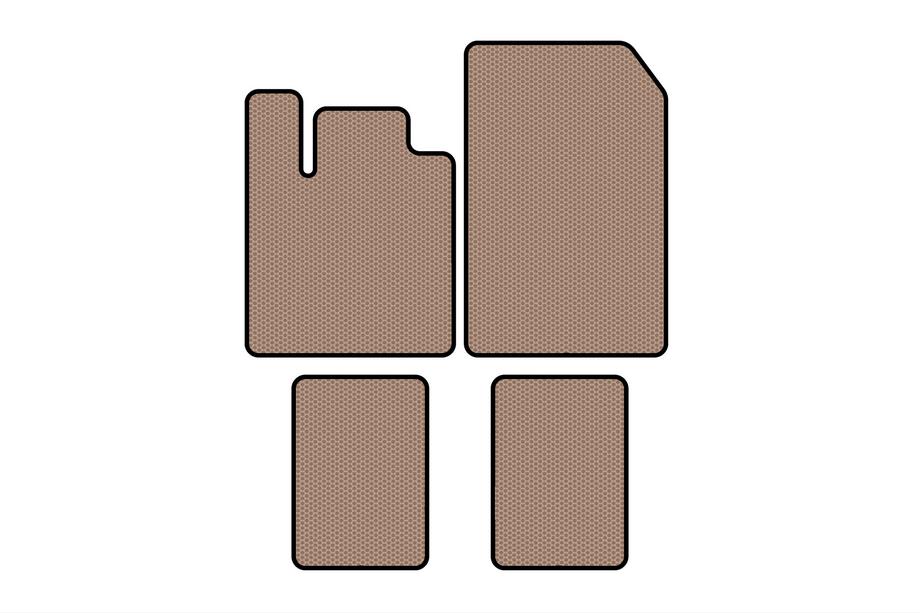 Renault Twingo 2007–2014 Kumimatot Carsuit (Beige) Image
