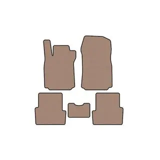 Kumimatot Carsuit (Beige) kuva 1