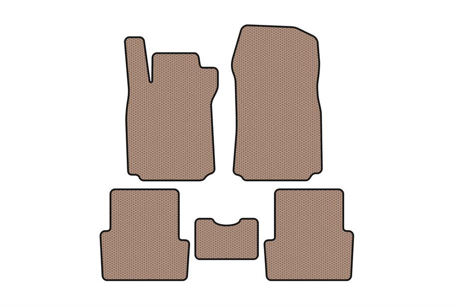 Renault Modus 2005–2012 Kumimatot Carsuit (Beige) Image